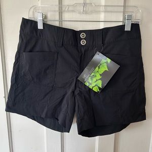 Arc’teryx Black Rampart Shorts Size 6